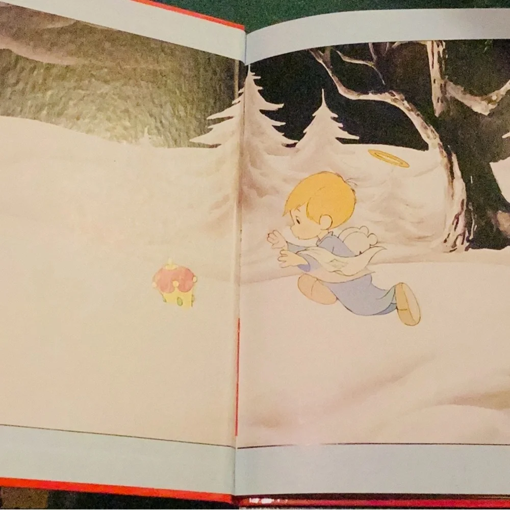 🙏 Precious Moments Timmy‘s Gift Christmas Story, A Golden Book HARDCOVER EVC